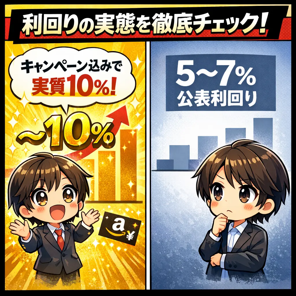 利回りの実態とキャンペーンの影響 - ダーウィンファンディング