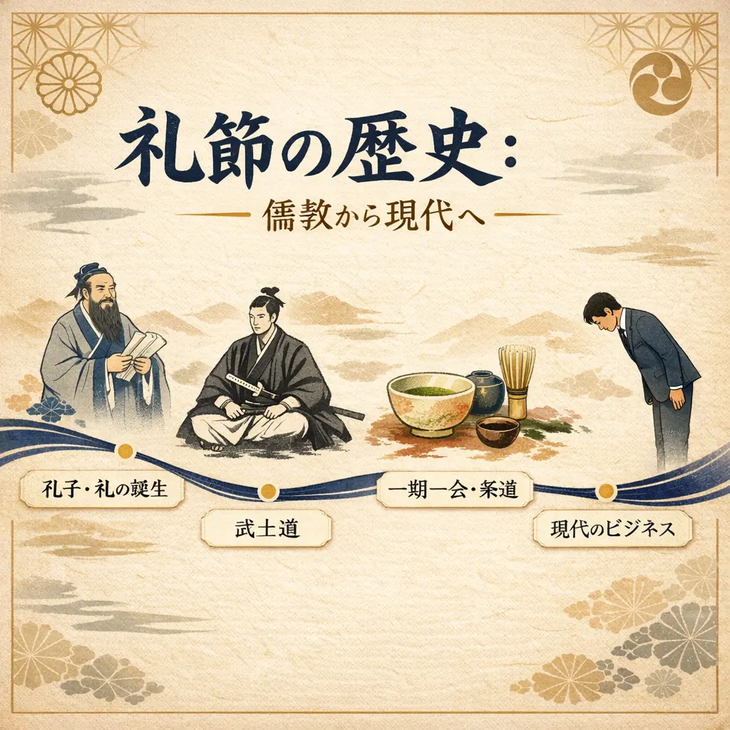 礼節の歴史的ルーツと日本文化における位置づけ - 礼節とは