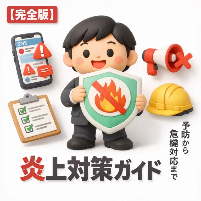 炎上対策の実践ガイド 予防から危機対応まで徹底解説